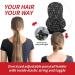 ABAMERICA Women's Surgical Scrub Cap with Ponytail Holder Personalized Nurse Hat for Long Hair | D02 Heart Beating Design - Buy Online on SooperMarket.com