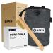 APE13 Chalk Bag for climbing and bouldering (as a set & individually) - including belt strap bag bracket for brush - boulder bag for magnesium - climbing chalkbag large for lime/magnesia climbing set