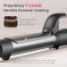 TYMO Curling Iron Set - 3 in 1 Professional Ionic Hair Curler with 5 Temp Settings Dual Voltage & Fast Heating for Defined Curls & Beach Waves - Travel Friendly Black - Buy Online on SooperMarket.com