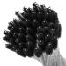 Tifanso 200PCS Disposable Eyelash & Eyebrow Mascara Brush Wand - Black | Extension Supplies - Buy Online on SooperMarket.com