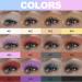 Eyeshadow Liquid - 12 Colors Shimmer Eyeshadow Waterproof Quick-Drying Long Lasting Sparkling Kit for Shiny Makeup Puchen - Buy Online on SooperMarket.com