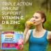 Emergen-C Immune+ 1000mg Vitamin C Powder Supplement Drink Mix Immune System Booster Rasberry 24 Packets Raspberry 24 Count (Pack of 1) - Buy Online on SooperMarket.com