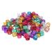 100PC Dreadlocks Pearls - Colorful Aluminum Hair Braid Decorations & Jewelry Accessories for Stylish Hairstyles - Buy Online on SooperMarket.com