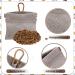 Jostift 2-Piece Dog Training Treats Bag - Portable Hands-Free Dispenser with Carabiner | Ideal for Training & Walks (Brown & Gray) - Buy Online on SooperMarket.com
