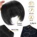 Allyreetress Yaki Drawstring Ponytail with Bangs - Long Yaki Straight Ponytail Extension for Black Women Synthetic Hairpiece Clip in Ponytails Extension for Daily Party Use (black) 20 inches with bangs black - Buy Online on SooperMarket.com