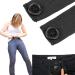 5PCS Adjustable Waist Extender Button Extenders - Black Elastic Waist Extension for Trousers, Pants, Shorts - Buy Online on SooperMarket.com