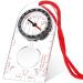 Skylety Navigation Compass Boy Scout Compass Orientation Run Compass Light hiking compass with an adjustable inclination for expedition Card Read Navigation Run (12.5 x 6.0 cm) 11.5 x 5.5 cm
