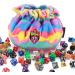 CardKingPro Immense Dice Bag - Rainbow & Blue - 15 Pocket OCD Edition - Capacity 200+ Dice - Patented Design for Dice Hoarders - Buy Online on SooperMarket.com