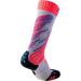 UYN Boys Junior Ski Socks - Light Grey/Coral Fluo | International Shipping Available - Buy Online on SooperMarket.com