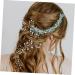 ABOOFAN Piece Rhinestone Chain Hair Comb Crystal Hair Clip Hair Comb Slide Clip Bridal Hair Pin Hair Clips Hair Side Comb Flower Girls Hair Pin Hair Fork Wedding Bridesmaid Headband Alloy Sky-blue 0.6X4.5X19CM - Buy Online on SooperMarket.com