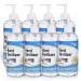 Superfy Hand Sanitizer Gel with Pump, 8 Pack of 16 oz, Press Hand Washer with 70% Alcohol Quick-drying (128oz total)