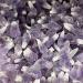 Crystal Natural Amethyst Cluster Rough Gravel Rock Crystal Raw Gemstone Decoration HOMEZHOU (Size : 100G)