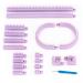 Authentic Knitting Board Adjustable Multi-Knit Loom  snap in parts  small and large gauge