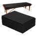20 PCS Thick Massage Table Sheets Sets Disposable SPA Bed Sheets Non Woven Fabric Lash Bed Cover 31" X 70" Black 20PCS 31" X 70" Black Breathable