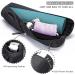 HAGUSU Waterproof Yoga Mat Bag with 2 Pockets, Adjustable Shoulder Strap - Black - Buy Online on SooperMarket.com