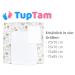TupTam Changing Mat with 2 Terry Cloth Covers - Wild Animals Design 65 x 75 cm | Model MAR02579 - International Shipping Available - Buy Online on SooperMarket.com