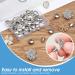 40PCS Locking Pin Back Clasp for Enamel Lapel Pins - Metal Pin Backing Keeper - Buy Online on SooperMarket.com