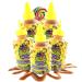 Tamarind Liquid Candy Authentic Mexican Gel Candies Sweet and Spicy Soft Treats 1.26 Ounces (Pack of 5) Lollipop Swirl Sticker Included