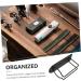 Angoily Clipper Stand | Wall-Mounted Stainless Steel Hair Clipper Organizer for Barbers | Sleek Black Design | 12.5x6cm - Buy Online on SooperMarket.com