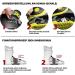 Roces Children's Ski Boots Idea Up - Adjustable Deep Pink-White Black-Lime for International Shipping - Buy Online on SooperMarket.com