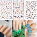 Konsait Mixed Nail Stickers (1200+ Designs) - Flower Animal/Fruit/Mermaid 3D Nail Art Decals for Women, Girls, Kids - Self-Adhesive Tips for Birthday Party Favors - Buy Online on SooperMarket.com