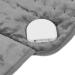 Alomejor Electric Waist Heating Blanket - Upgraded Velcro Warmer with Controller for Office Use - Gray - Buy Online on SooperMarket.com