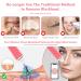 WiFi Blackhead Remover Pore Vacuum with 5.0 Megapixels HD Camera | Electric Blackhead Suction Tool with 6 Suction Heads | USB Rechargeable Pimple Acne Comedone Extractor Kit - Pink - Buy Online on SooperMarket.com