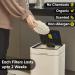 4x Garbage Can Freshener Odor Removers for Small Rooms Self-Adhesive Lemon & Apple Fragrance | Diaper Pail & Odor Control - Buy Online on SooperMarket.com