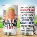 Dad Gifts - Best Dad Ever Gifts - Fathers Day Gift - Dad Gifts From Daughter - Gifts For Dad On Fathers Day - Fathers Day Gift From Daughter - Best Dad Mug - Christmas Gifts For Dad Tumbler White 1 Count (Pack of 1) - Buy Online on SooperMarket.com