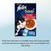 Felix Soup Cat Food Bundle Containing Farm and Fish Selection 48g x24 | Cat Treats 60g x2 | Silvervine Sticks - Buy Online on SooperMarket.com