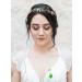 SWEETV Gold Flower-Leaf Bridal Headband | Wedding Hair Accessories for Brides - Buy Online on SooperMarket.com
