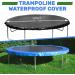 Sposuit 12/14/15ft Trampoline Cover - Rainproof UV Resistant Protection for Round Trampolines | Wear-Resistant Gravity Material | 12 FT - Buy Online on SooperMarket.com