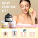5-Piece Face Mask Set for Deep Pore Cleansing with Turmeric, Vitamin C, Dead Sea Mud, and Rose Clay Masks Ideal Skincare Gift for Women - Buy Online on SooperMarket.com