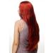 WIG ME UP - Long Dark Copper Red Straight Wig | 80 cm Hair Replacement - 3217-135 - Buy Online on SooperMarket.com