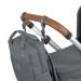 GRE VIDAL Anthracite Casual Baby Changing Bag - Sustainable Diaper Bag Backpack with Diaper Pad Stroller Attachment & Bottle Holder - Shop Internationally - Buy Online on SooperMarket.com