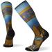 Smartwool Performance Ski Zero Cushion Mountain Escape Print OTC Sock - Men's Desert Sand Large