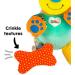 Buy LAMAZE Pupsqueak Clip-On Newborn Baby Toy | Sensory Plush Toy for Babies 0-6 Months | International Shipping Available - Buy Online on SooperMarket.com