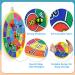 Dioju Dart Board for Kids - Double Sided Dartboard with 12 Sticky Balls | Indoor Outdoor Sport Toys for Boys & Girls | Target Action Game for Ages 3-12 | Perfect Birthday Party Gift - Buy Online on SooperMarket.com