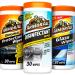 Car Protectant Wipes, Disinfectant Wipes, Glass Cleaner Wipes by Armor All, Cleaning Wipes Variety Pack for Cars, Trucks, Motorcycles, 3 Each, 3 Pack Disinfectant Wipes Variety Kit (3pk)