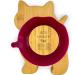 Eco Health Kitten Bamboo Baby Plate - Non-Toxic Suction Cup Toddler Plate - Ideal for Baby Weaning - Hot Pink - Buy Online on SooperMarket.com