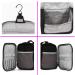 Extra Large Hanging Toiletry Bag for Men & Women - Waterproof Shower Bag with Metal Hook - Dopp Kit/Shaving Bag - Makeup Organizer (Black) - Buy Online on SooperMarket.com