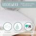 Mimadu Stroller Mattress Cover - 100% Oeko-Tex Cotton Fits 70x37 70x35 75x35 cm - Soft Safe & Durable Bedding for International Shipping - Buy Online on SooperMarket.com