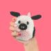 LEISURE ARTS Pudgies Animals Crochet Kit - Cow | Complete DIY Amigurumi Crochet Kit for All Ages - Buy Online on SooperMarket.com