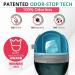 Magic Baby Diaper Pail Patented Odor-Stop System Use Any Garbage Bag One Hand Free Lever 4 Rolls of Bag incld. (Clay) - Buy Online on SooperMarket.com