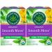 Senna Tea Bags Bundle with Traditional Stimulant Laxative Tea (2x16 bags) Smooth Move Organic Peppermint Caffeine Free