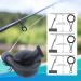 Reaction Tackle Fishing Rod Socks - Ultimate Protection for Baitcasting & Spinning Rods - Fits 7ft & 8ft - 2-Pack XL Black Sleeves - Buy Online on SooperMarket.com