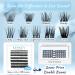 Lash Clusters 84 Pcs | DIY Eyelash Extensions | Natural Look Thin Band & Soft | C-Mix (8-16mm) - Buy Online on SooperMarket.com