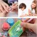 2 Pieces Nail Rhinestone Picker Dotting Pen Dual-ended Rhinestone Gems Crystals Studs Picker Nail Dotting Pen Wax Tip Pencil Pick up Applicator for DIY Nail Art (Pink White) - Buy Online on SooperMarket.com