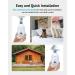 LaView 4MP Bulb Security Camera | 2K Wireless Outdoor Indoor | Motion Detection, Audible Alarm | Easy Installation | Alexa Compatible - Buy Online on SooperMarket.com