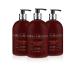 Baylis & Harding Mens Black Pepper & Ginseng 16.9 Ounces Hand Wash Pack Of 3